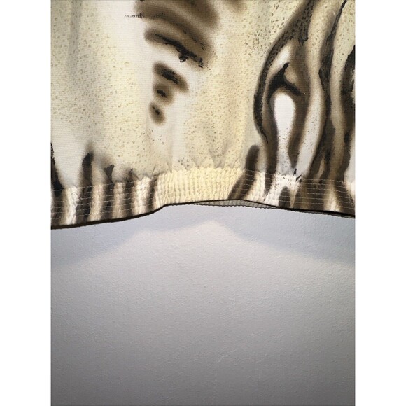 D’Accord Polo Shirt Men’s Short Sleeve Elastic Bottom Large Brown Tan - Picture 5 of 7